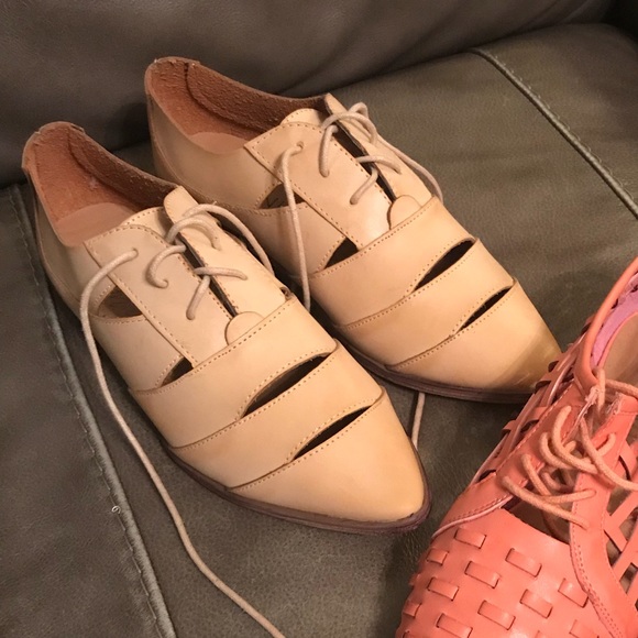 Coconuts by Matisse Shoes - Coconuts by Matisse leather flats in nude